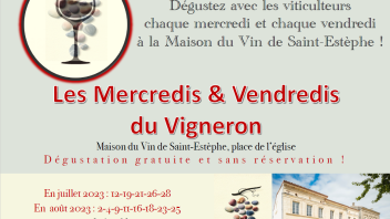 Les Mercredis & Vendredis du Vigneron